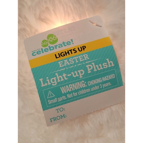 2021 NWT Celebrate Cloud Plush Rainbow Feet And Arms Lights Up Large 20" - Picture 11 of 11